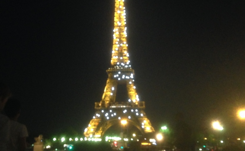 My French Adventure 7 Eiffel Tower At Night